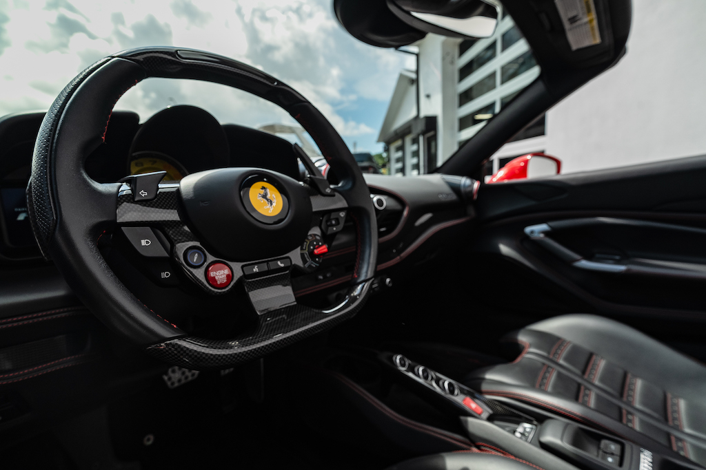 Ferrari F8 Spider Interior 2