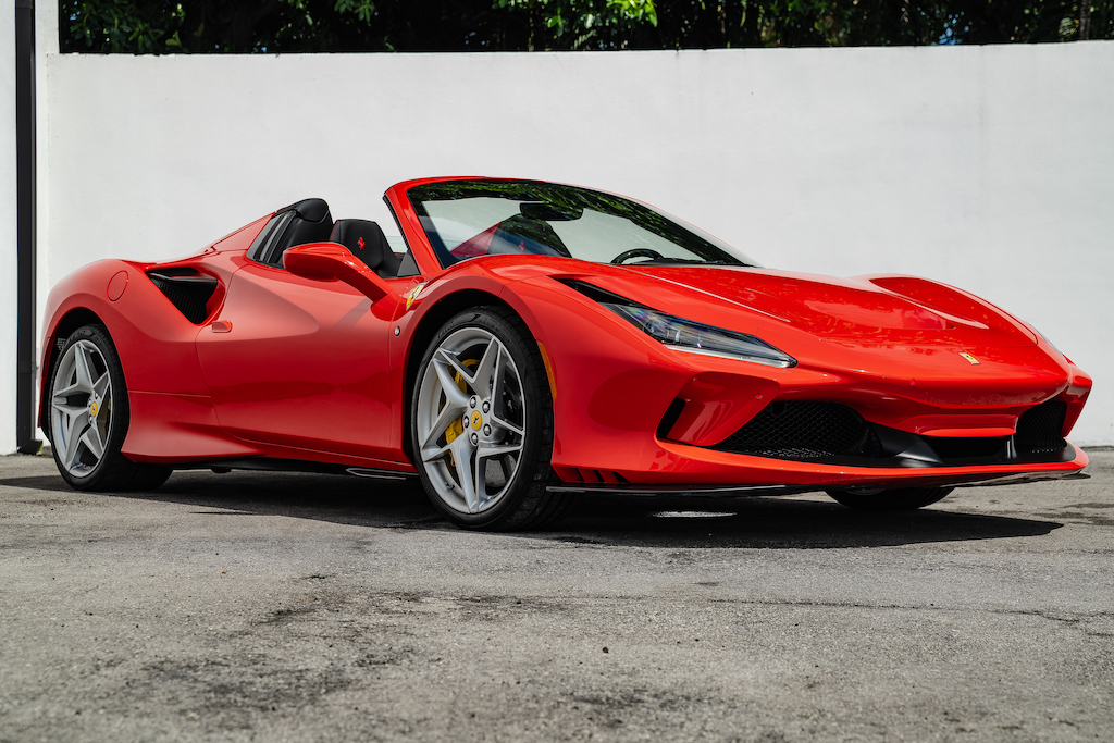 Ferrari F8 Spider Top Down